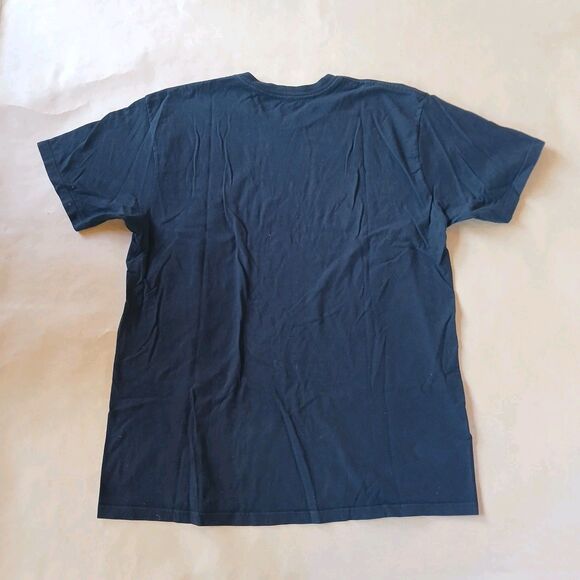 Ring Of Fire Men's Size Large Black short Sleeve T Shirt King Lion Graphic Tee - Picture 4 of 7